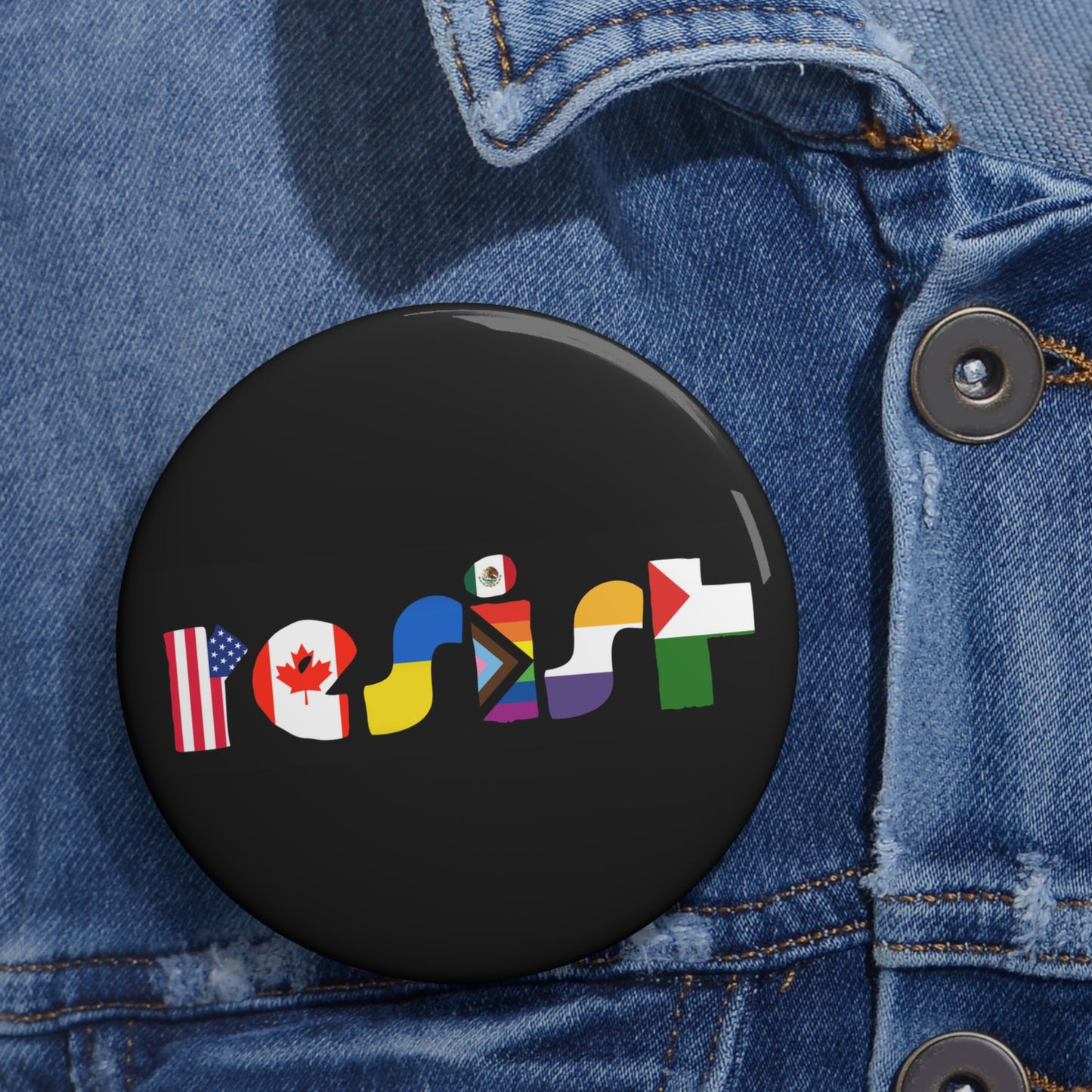 RESIST: Pin Buttons